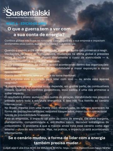 Newsletter Sustentalski - Edição 06